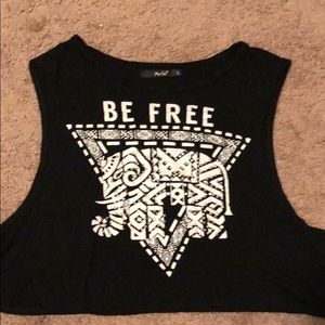 Loose fitting Crop top